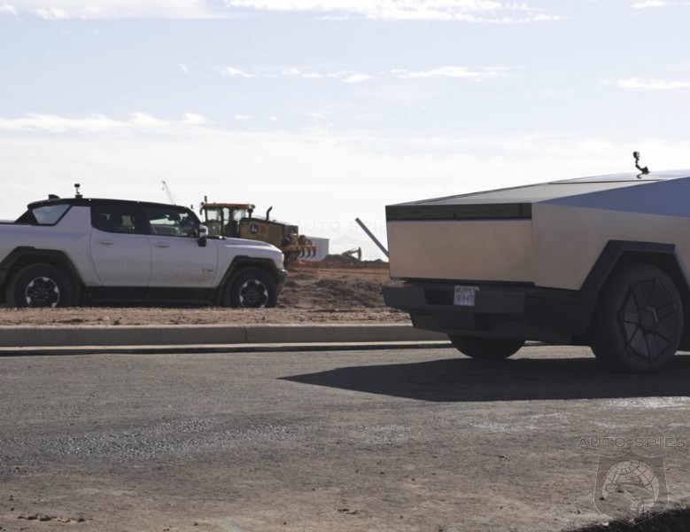 WATCH: Tesla Cybertruck VS GMC Hummer - Which Is The Faster Heavyweight?